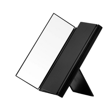 Tri-Fold Lighted Mirror